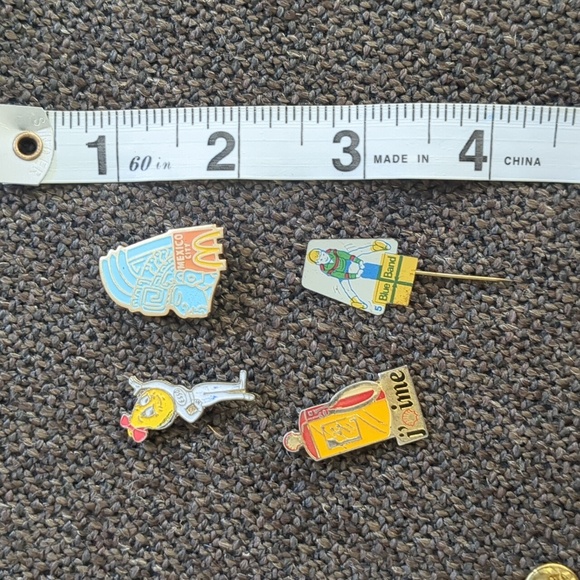 Vintage International Pin Set France Mexico City McDonald's Shell French - Picture 2 of 3